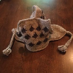 Wool hat - baby boy - hand made